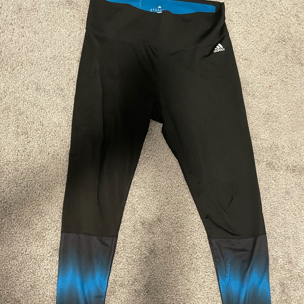 Adidas- Climalite black Leggings - Size XL